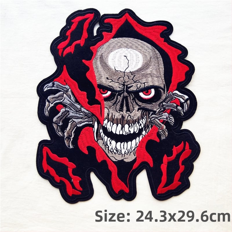 Κέντημα – Μεγάλο πολύχρωμο cartoon μοτίβο σε φελτ, κατάλληλο για παλτό, γυναικείες ενδύσεις, πουλόβερ, τσάντες και οικιακό ύφασμα | Μάρκα Beautiful