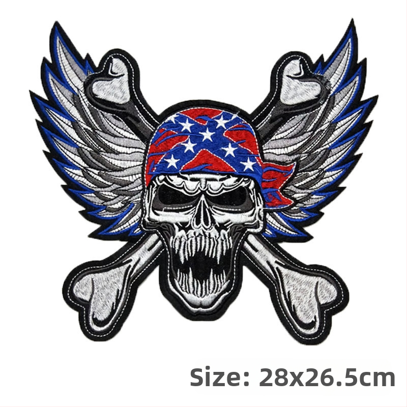 Vyšívaná nášivka – farebný karikatúrny veľký motív na filcovom materiáli, určená na kabáty, dámske odevy, svetre, tašky a domáce textílie | Značka Beautiful