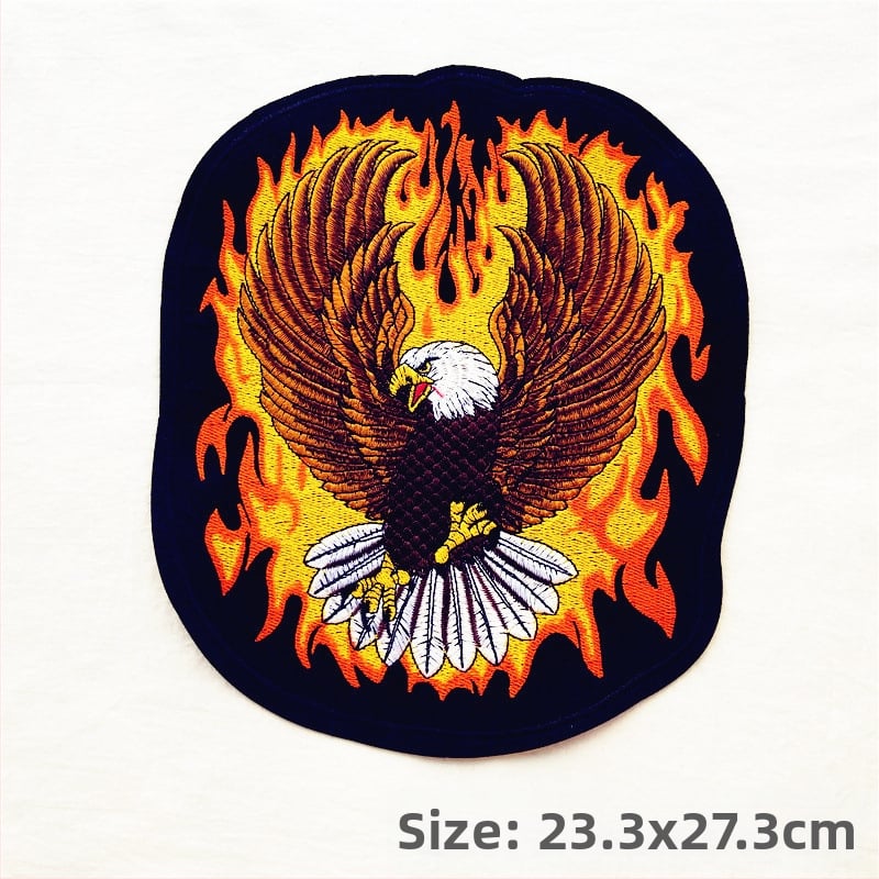 Κέντημα – Μεγάλο πολύχρωμο cartoon μοτίβο σε φελτ, κατάλληλο για παλτό, γυναικείες ενδύσεις, πουλόβερ, τσάντες και οικιακό ύφασμα | Μάρκα Beautiful