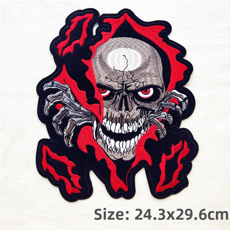 Κέντημα – Μεγάλο πολύχρωμο cartoon μοτίβο σε φελτ, κατάλληλο για παλτό, γυναικείες ενδύσεις, πουλόβερ, τσάντες και οικιακό ύφασμα | Μάρκα Beautiful