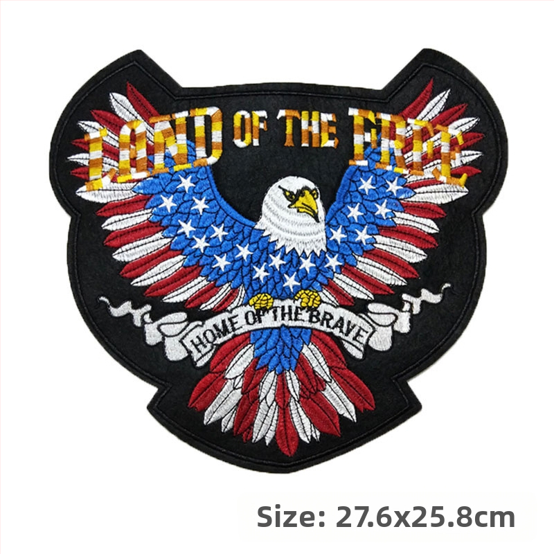 Κέντημα – Μεγάλο πολύχρωμο cartoon μοτίβο σε φελτ, κατάλληλο για παλτό, γυναικείες ενδύσεις, πουλόβερ, τσάντες και οικιακό ύφασμα | Μάρκα Beautiful