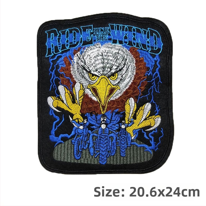 Κέντημα – Μεγάλο πολύχρωμο cartoon μοτίβο σε φελτ, κατάλληλο για παλτό, γυναικείες ενδύσεις, πουλόβερ, τσάντες και οικιακό ύφασμα | Μάρκα Beautiful