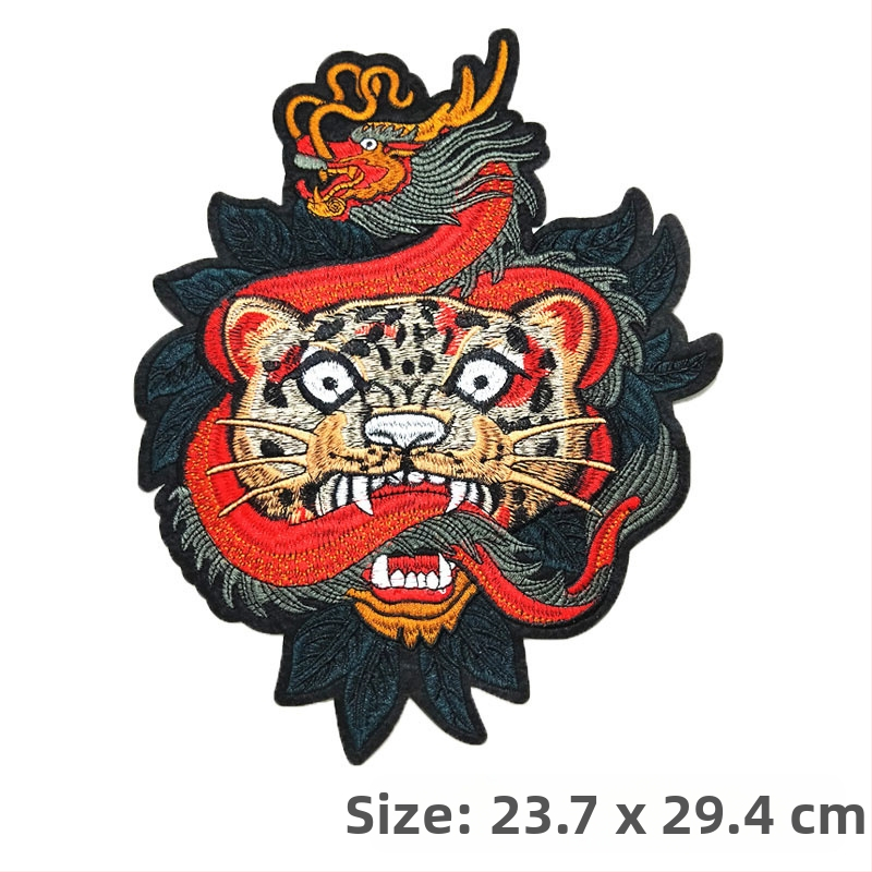 Κέντημα – Μεγάλο πολύχρωμο cartoon μοτίβο σε φελτ, κατάλληλο για παλτό, γυναικείες ενδύσεις, πουλόβερ, τσάντες και οικιακό ύφασμα | Μάρκα Beautiful