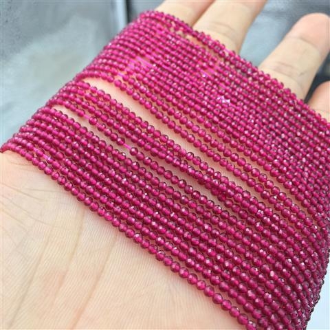 Mărgele libere din spinel negru, tăiate cu fațe, tratate perlat, componente semi-finite pentru bijuterii din cristal
