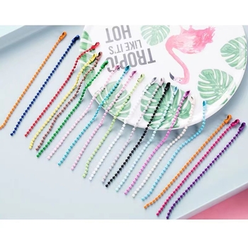 Метална висулка от топчеста верига с покритие от изпичана боя, персонализируема, Puppet Hardware, произход Wenzhou