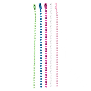 Метална висулка от топчеста верига с покритие от изпичана боя, персонализируема, Puppet Hardware, произход Wenzhou