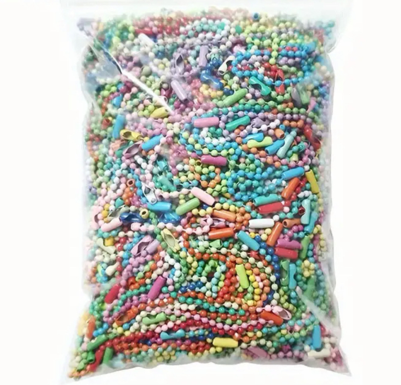 Метална висулка от топчеста верига с покритие от изпичана боя, персонализируема, Puppet Hardware, произход Wenzhou