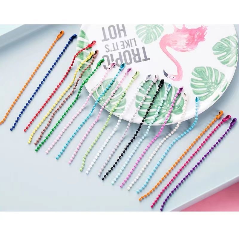 Метална висулка от топчеста верига с покритие от изпичана боя, персонализируема, Puppet Hardware, произход Wenzhou