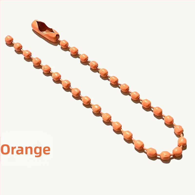 Метална висулка от топчеста верига с покритие от изпичана боя, персонализируема, Puppet Hardware, произход Wenzhou