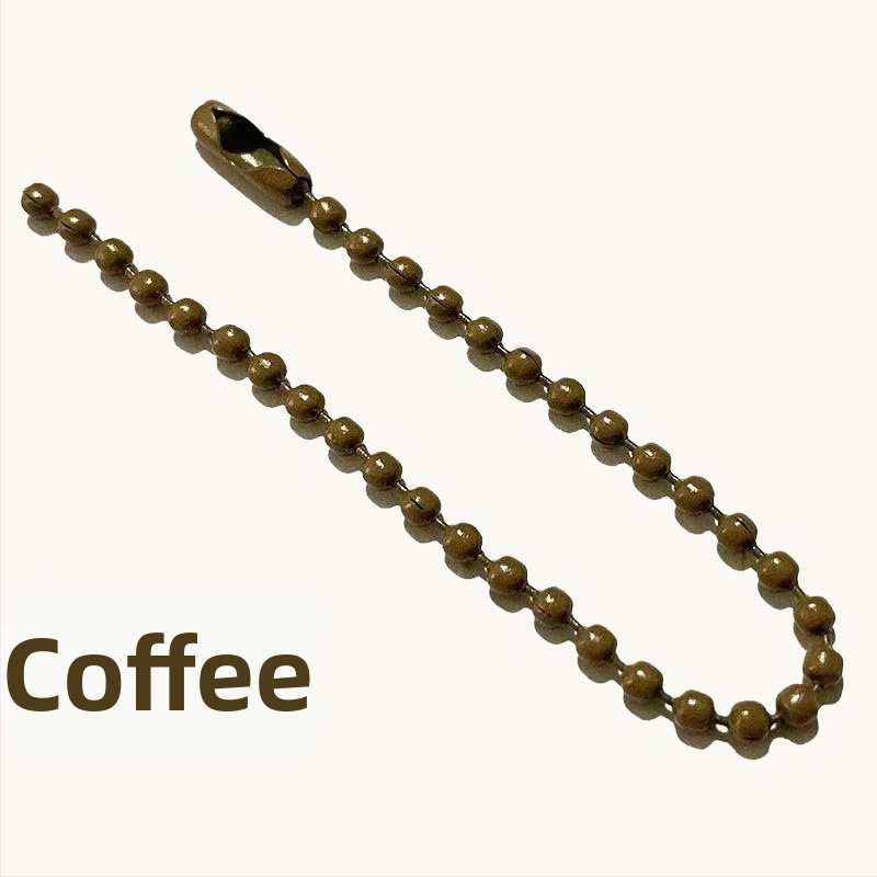 Метална висулка от топчеста верига с покритие от изпичана боя, персонализируема, Puppet Hardware, произход Wenzhou