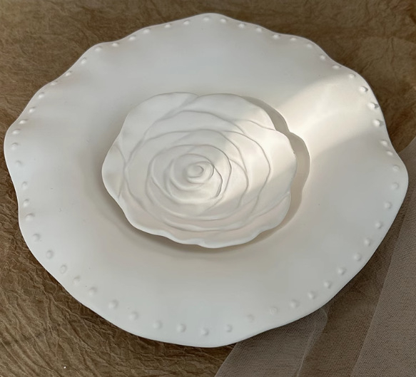 Γύψινη πλάκα επίδειξης κοσμημάτων με ρετρό γαλλικό ανάγλυφο, καλλιτεχνικό στυλ