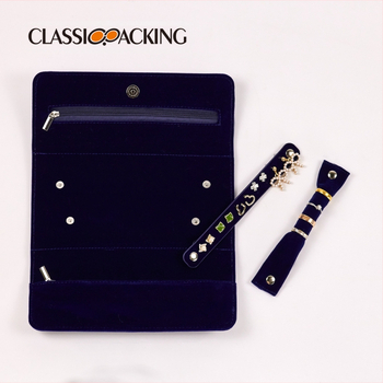 Τσαντάκι κοσμημάτων, Μοντέλο Q9378, PVC, Δημιουργικός σχεδιασμός, 3-επίπεδη κατασκευή, Μονόχρωμο, Φορητή αποθήκευση κοσμημάτων για ταξίδια