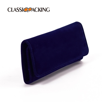 Τσαντάκι κοσμημάτων, Μοντέλο Q9378, PVC, Δημιουργικός σχεδιασμός, 3-επίπεδη κατασκευή, Μονόχρωμο, Φορητή αποθήκευση κοσμημάτων για ταξίδια