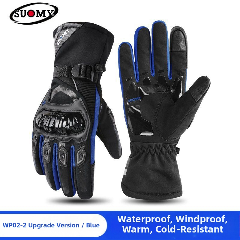 Γάντια ποδηλασίας για άνδρες Xiyang FY μοντέλο – χειμερινά, παχιά, ζεστά με Oxford ύφασμα