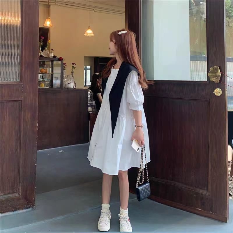 Τριγωνικός σάλι με ψεύτικο γιακά — Sartonman μαλλί, για παιδιά, άνοιξη 2025