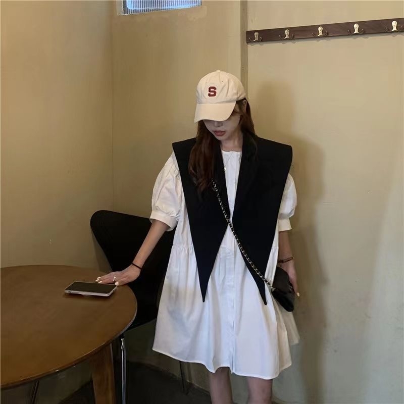 Τριγωνικός σάλι με ψεύτικο γιακά — Sartonman μαλλί, για παιδιά, άνοιξη 2025