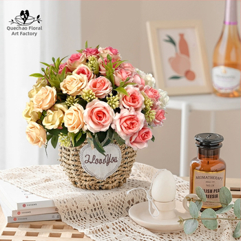 Τεχνητά Τριαντάφυλλα – Μεταξωτά λουλούδια, Χειροποίητα, Nordic Σειρά, Συσκευασία 960 τεμάχια