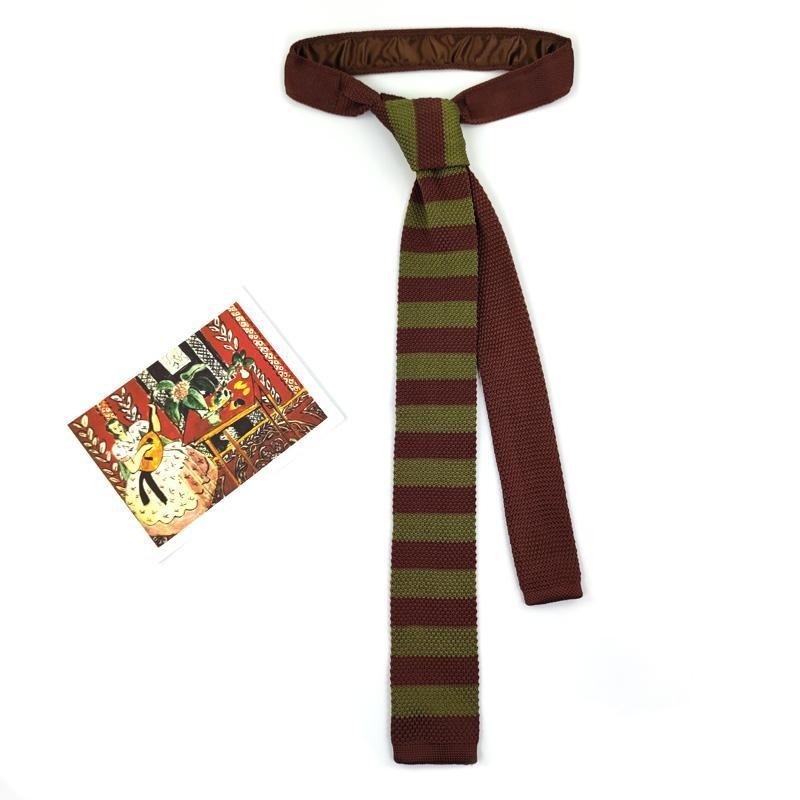 Галстук – Унисекс – Райета – Полиестерна прежда – Пролет 2024 – Тип: цвете за яка
