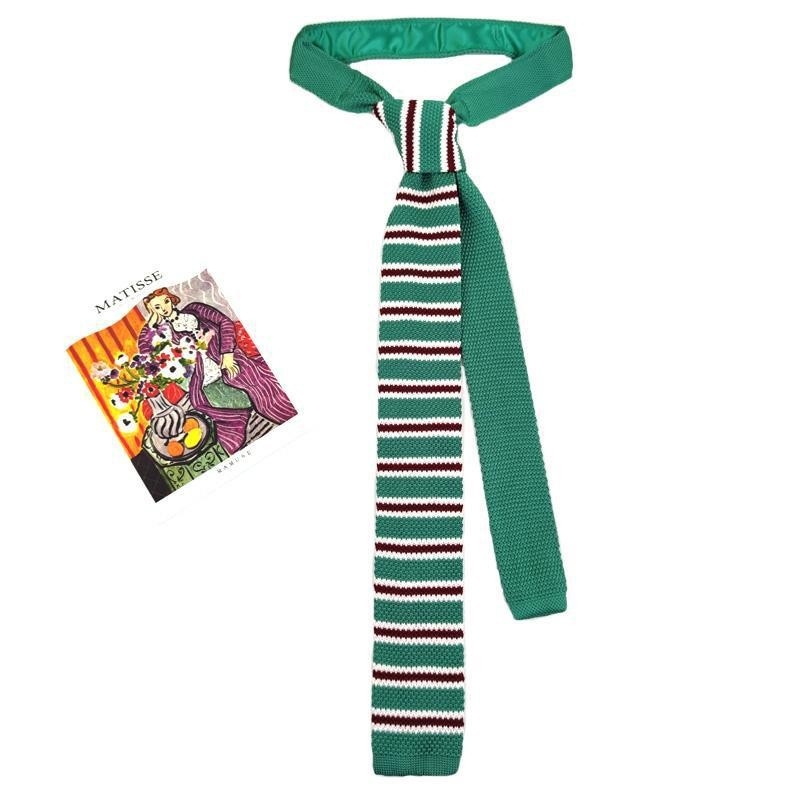 Галстук – Унисекс – Райета – Полиестерна прежда – Пролет 2024 – Тип: цвете за яка