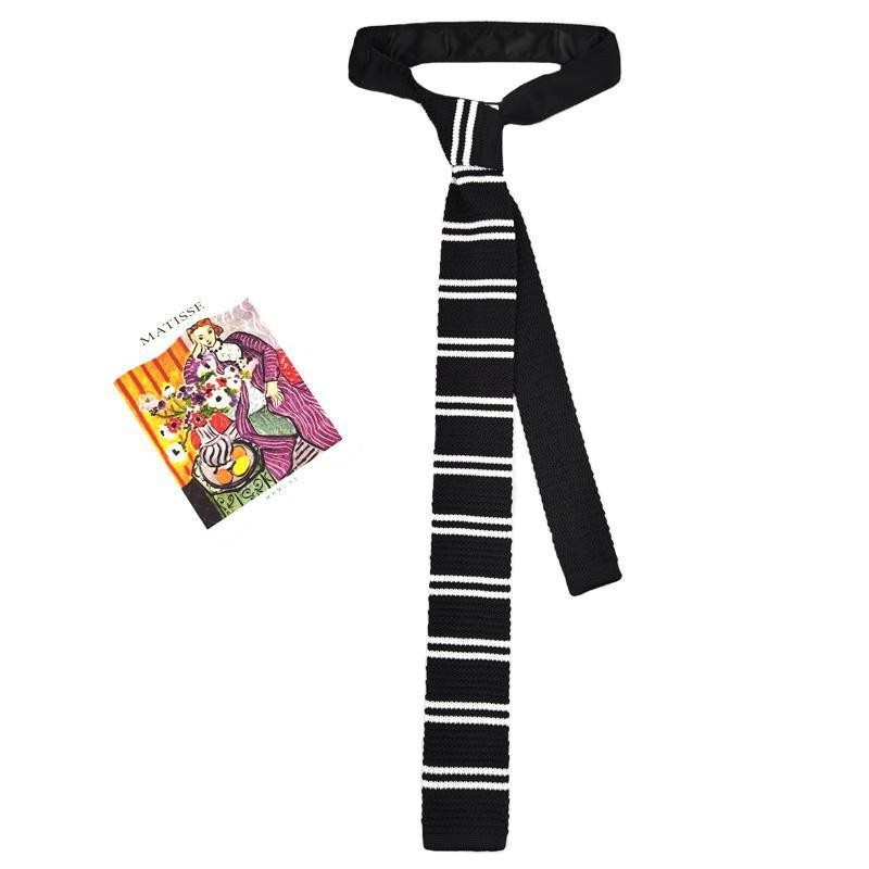 Галстук – Унисекс – Райета – Полиестерна прежда – Пролет 2024 – Тип: цвете за яка