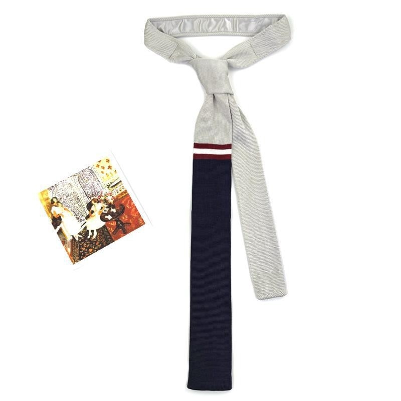 Галстук – Унисекс – Райета – Полиестерна прежда – Пролет 2024 – Тип: цвете за яка