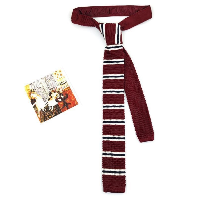 Галстук – Унисекс – Райета – Полиестерна прежда – Пролет 2024 – Тип: цвете за яка