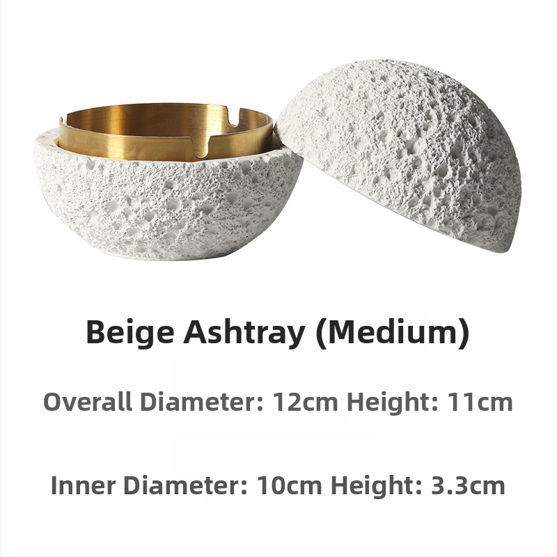 Scrumieră Miledo – stil Nordic, cu capac, personalizare, logo imprimat