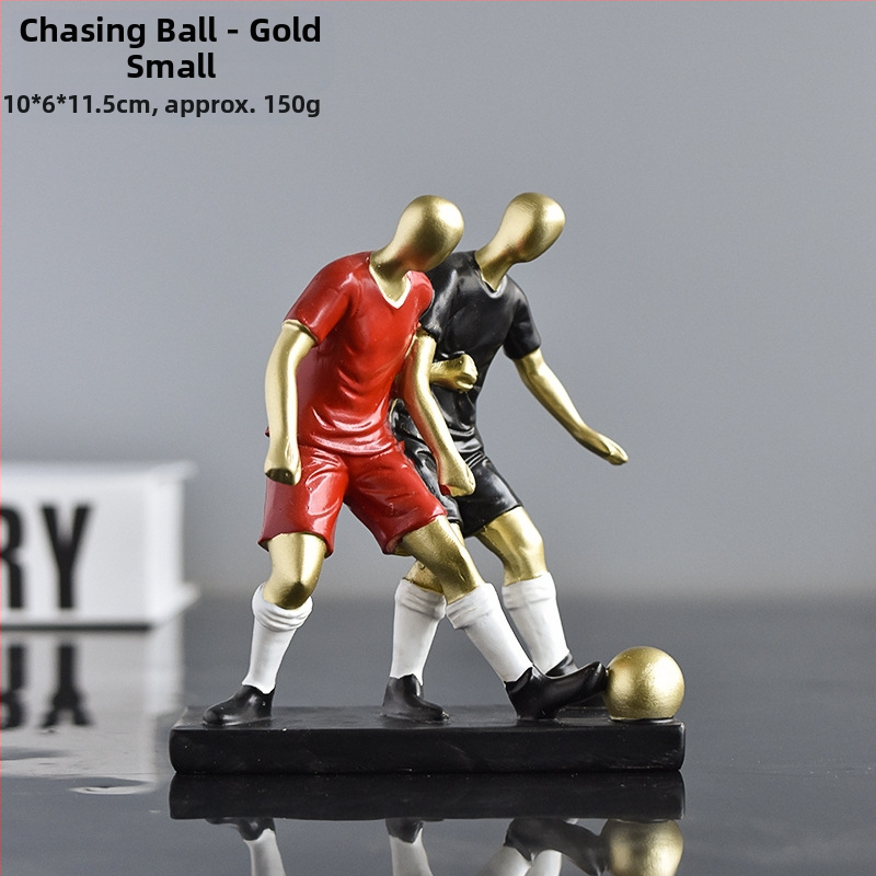 Figurină de fotbalist din rășină – Nordic Mini pentru decorul casei, Material: Plastic/Rășină, Categorie: Personaje