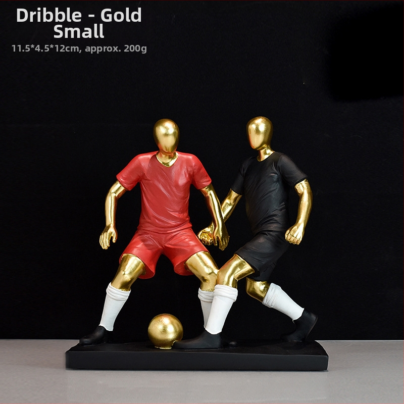 Figurină de fotbalist din rășină – Nordic Mini pentru decorul casei, Material: Plastic/Rășină, Categorie: Personaje