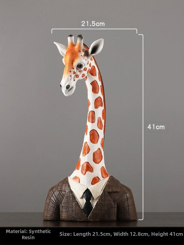 Ornament zebra în stil nordic pentru decorul sufrageriei, rekvizit pentru vitrină, sculptură vintage din rășină sintetică