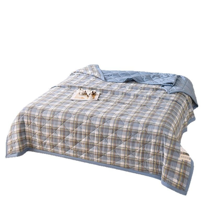 Plovita medvilninė vasaros antklodė su reaktyviu dažymu, 1.0–1.25 kg, japonų stilius, ultragarsinis reljefas