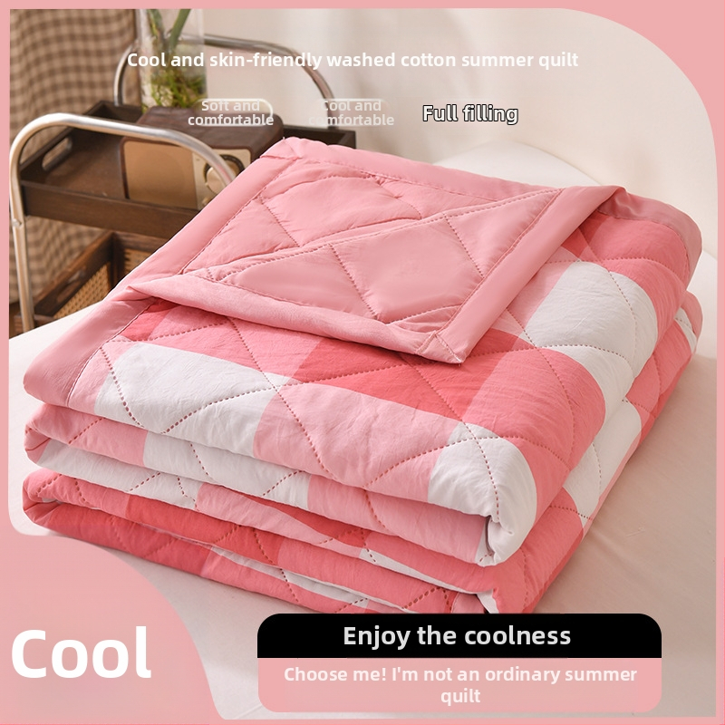 Plovita medvilninė vasaros antklodė su reaktyviu dažymu, 1.0–1.25 kg, japonų stilius, ultragarsinis reljefas