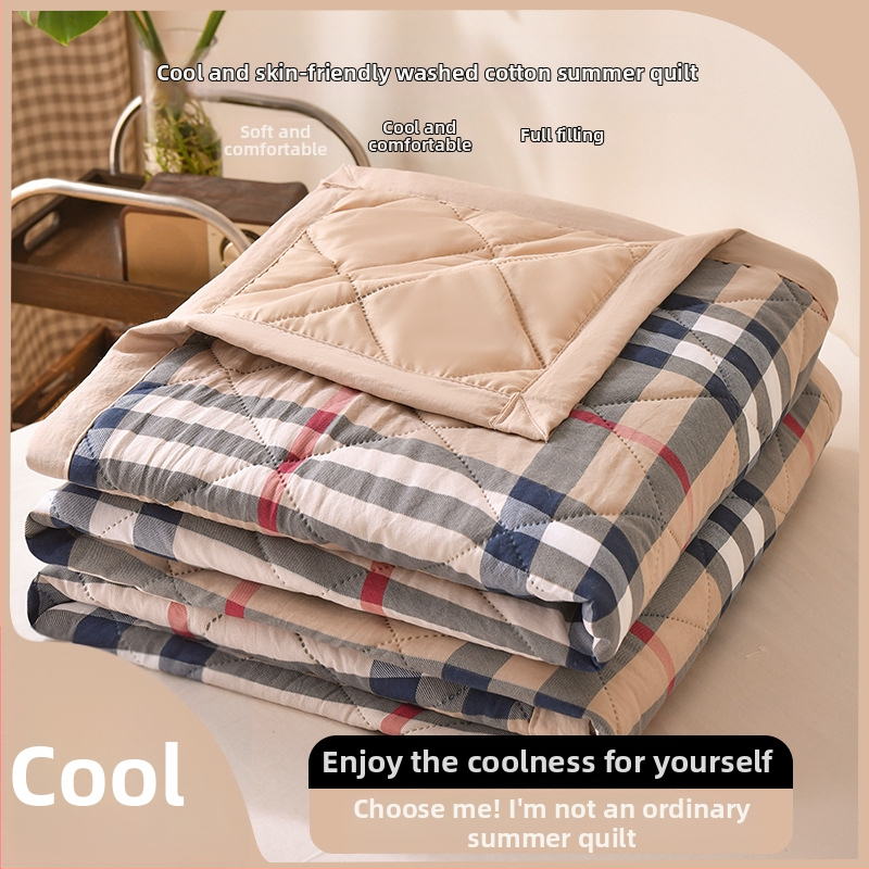 Plovita medvilninė vasaros antklodė su reaktyviu dažymu, 1.0–1.25 kg, japonų stilius, ultragarsinis reljefas