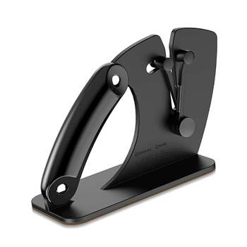 RISAM 2-ių-1 peilių ašiklis virtuvės peiliams ir žirklėms – deimantiniai šlifuotuvai, šiuolaikiškas minimalistinis dizainas