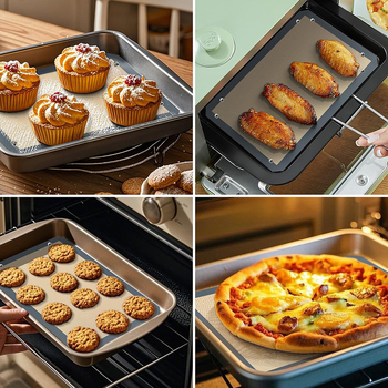 Silikoninis kepimo kilimėlis su mygtukais, kvadratinės formos, logotipo spaudos galimybė