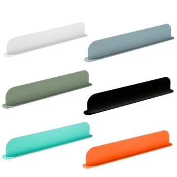 Virtuvės silikoninis vandens barjeras praustuvei — apsauga nuo purslių indams ir daržovėms, modernus minimalistinis stilius, pritaikomas