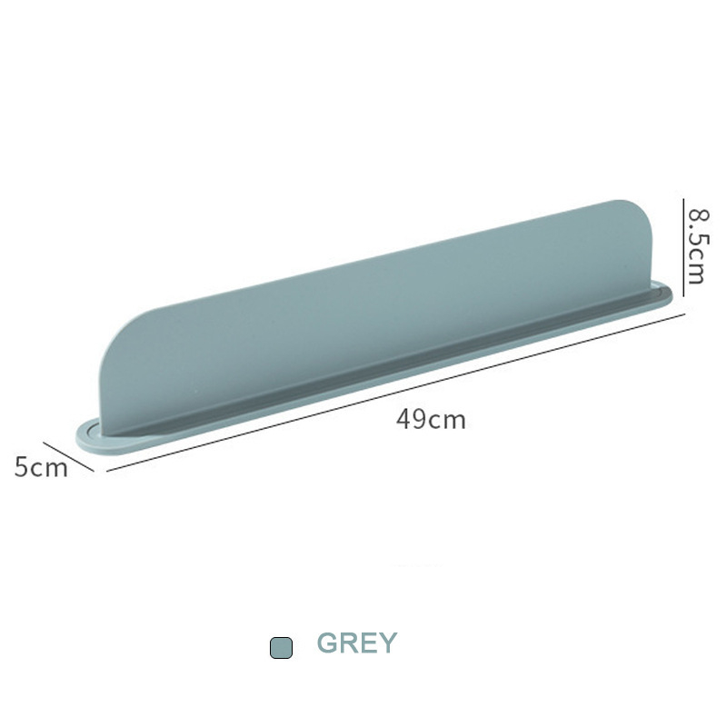 Virtuvės silikoninis vandens barjeras praustuvei — apsauga nuo purslių indams ir daržovėms, modernus minimalistinis stilius, pritaikomas