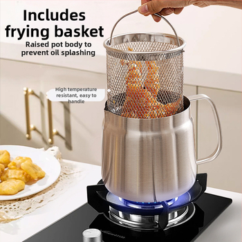 304 nerūdijančio plieno aliejaus filtravimo puodas, namų aliejaus saugojimo indas su dangčiu ir filtru, tinkamas pilimui aliejaus ir aliejaus šepetėliui