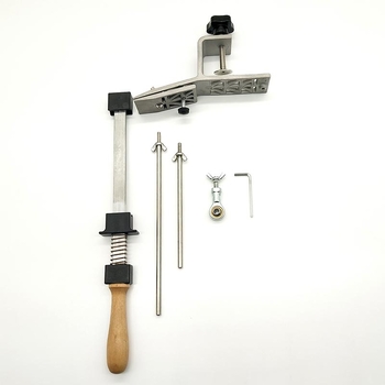 Peilių šlifavimo stovėklė su fiksuotu kampu laikikliu, galvanizuotas dėklas su diamantine danga virtuvės peiliams (Prekės ženklas: gt; Medžiaga: Kita; Importuota: Ne; Panaudojimas: Virtuvės peiliai)