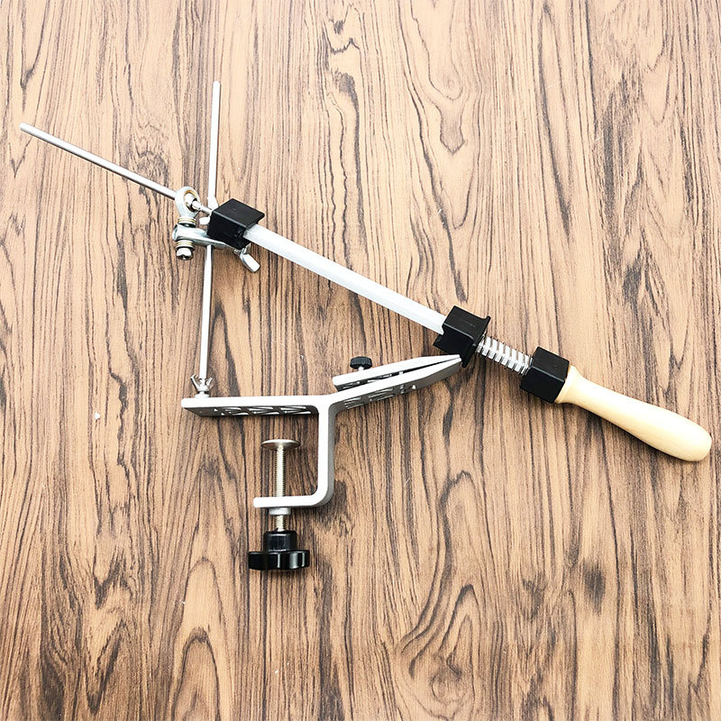 Peilių šlifavimo stovėklė su fiksuotu kampu laikikliu, galvanizuotas dėklas su diamantine danga virtuvės peiliams (Prekės ženklas: gt; Medžiaga: Kita; Importuota: Ne; Panaudojimas: Virtuvės peiliai)