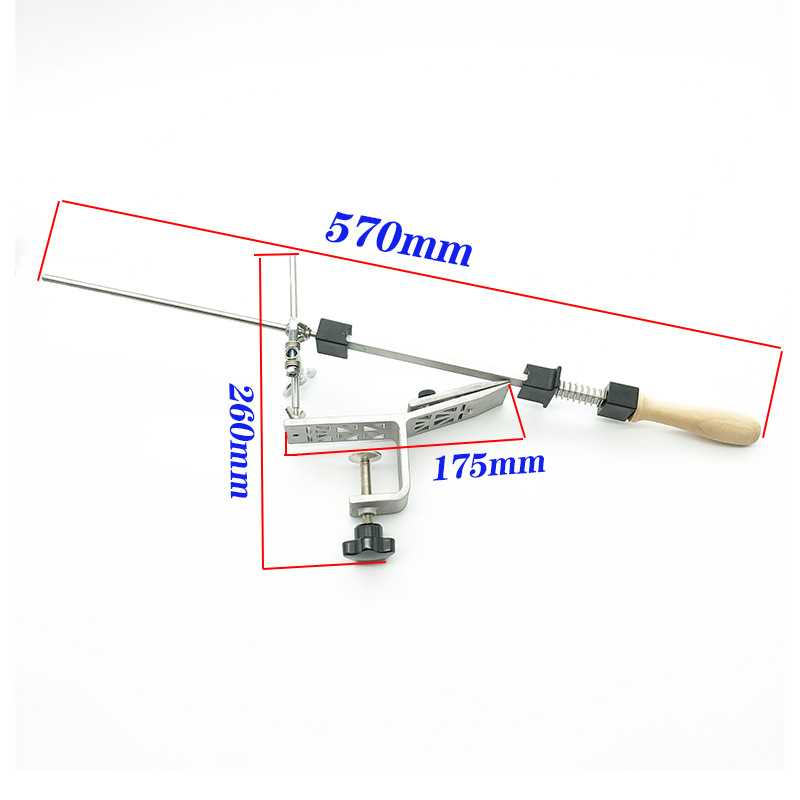 Peilių šlifavimo stovėklė su fiksuotu kampu laikikliu, galvanizuotas dėklas su diamantine danga virtuvės peiliams (Prekės ženklas: gt; Medžiaga: Kita; Importuota: Ne; Panaudojimas: Virtuvės peiliai)