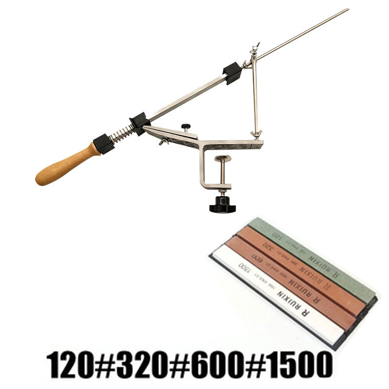 Peilių šlifavimo stovėklė su fiksuotu kampu laikikliu, galvanizuotas dėklas su diamantine danga virtuvės peiliams (Prekės ženklas: gt; Medžiaga: Kita; Importuota: Ne; Panaudojimas: Virtuvės peiliai)