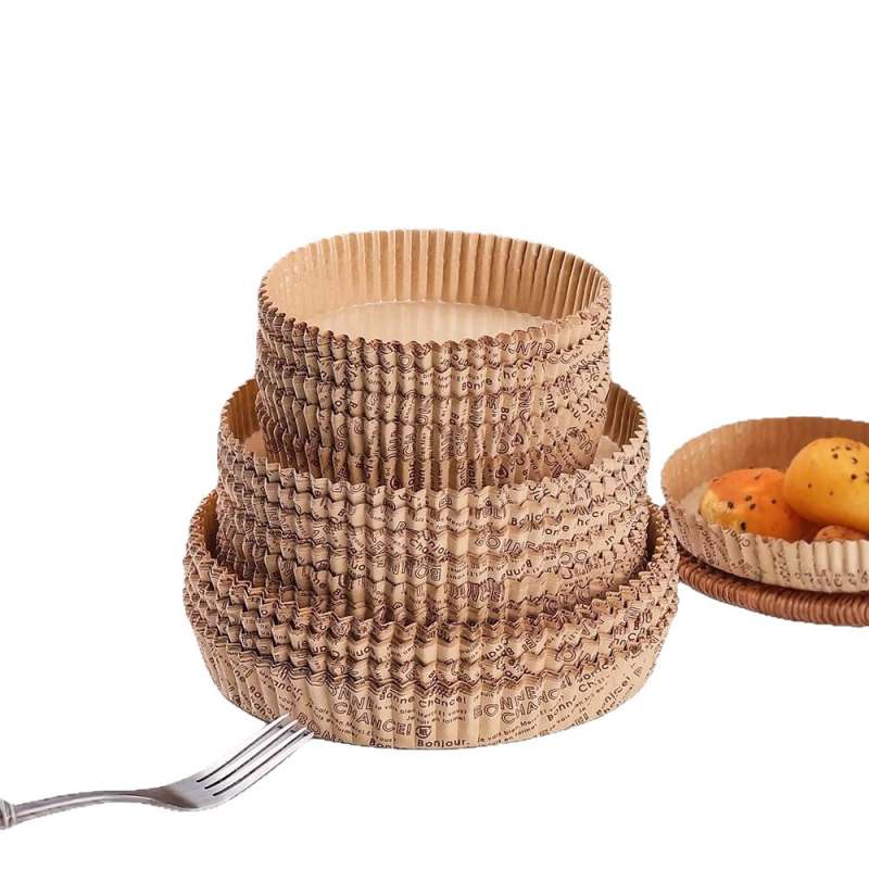 Kepimo popieriaus su laminuota danga ir aliejui atspari apačia – iš neapdoroto medienos pluošto, tinkama picai, tortams ir duonai, prekinis ženklas Giant Cat