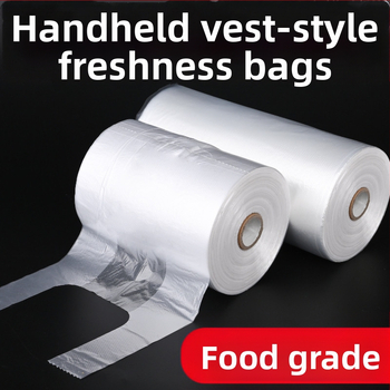 Maisto kokybės šviežumo maišas, ranka atsiplėšiama, storesnis, taškinio plyšimo tipas, aukštos temperatūros atsparus, namų ir komercinei naudai