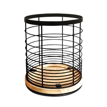 Ροταριζόμενο επιτραπέζιο ράφι για μαγειρικά σκεύη — Ατσάλι άνθρακα, 1 επίπεδο, Πολυλειτουργική αποθήκευση