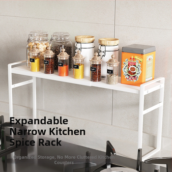 Virtuves garšvielu plaukts, sienas piestiprināms, bez uzstādīšanas, mūsdienīgs vienkāršs dizains