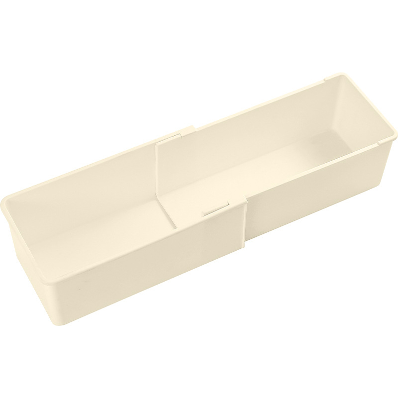 Οργανωτής Μακιγιάζ Συρταριού με Ρυθμιζόμενους Διαχωριστές και Θήκη για Κραγιόν – Πλαστικό, 1 επίπεδο, Επιτραπέζια Αποθήκευση