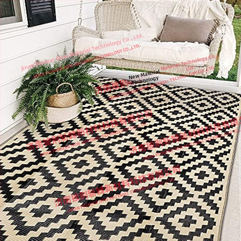 Blazetrail PP външна постелка за къмпинг, влагозащитна, PP тръбна тъкан, за 4–8 души