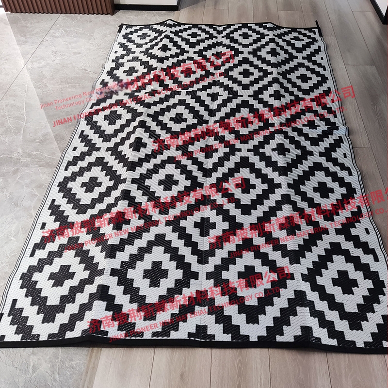 Blazetrail PP външна постелка за къмпинг, влагозащитна, PP тръбна тъкан, за 4–8 души