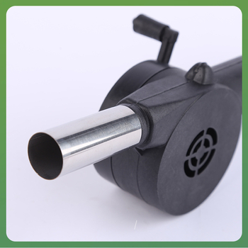 Rankinis pūtimo įrankis griliui, lauko kepimui skirtas įrankis